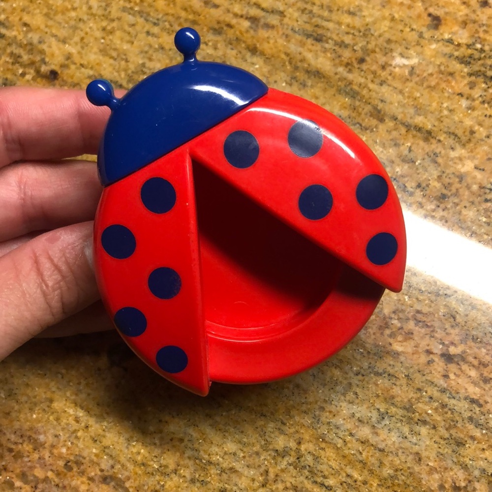Bath & Body Works/Slatkin RED/ NAVY BLUE LADYBUG Scentportable, RARE